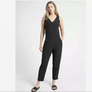 Athleta Brooklyn Black Jumpsuit Women’s 2P Petite